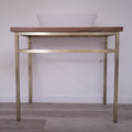 Bespoke Bathware Brass Square Console