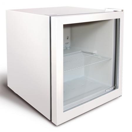 Husky CKK48-238-WH-AU-HU.1 48L White Glass Door Bar Fridge