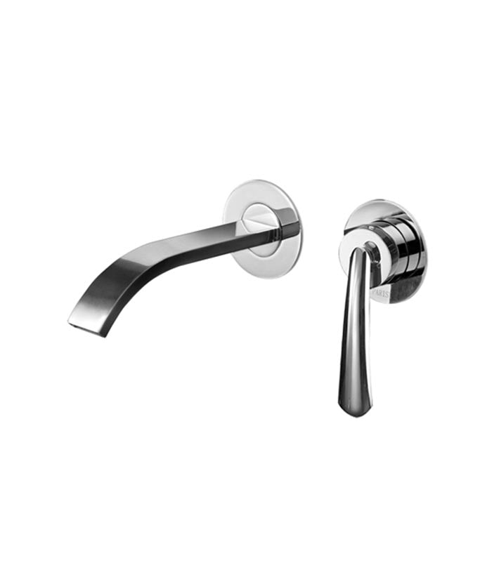 Parisi CU.01-2RF190 Curva Wall Mixer with 190mm Spout