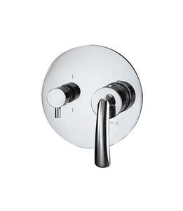 Parisi CU.04-D2R Curva Wall Mixer with 2 Way Diverter Round Plate