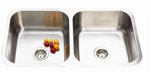 Unique Giordano Stainless Steel Undermount/Flushmount Sink DB-651A