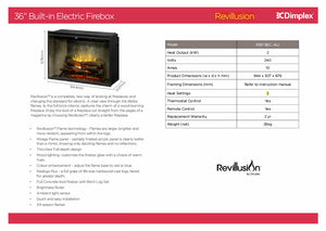 Dimplex RBF36C-AU Revillusion 36" Electric Firebox