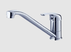 Unique E07E Ruby Chrome Kitchen Sink Mixer