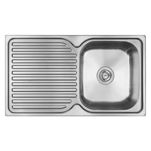 Abey EN100L/EN100R Entry Stainless Steel Sink Right Hand Bowl