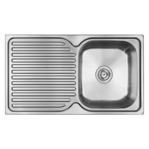 Abey EN100L/EN100R Entry Stainless Steel Sink Right Hand Bowl
