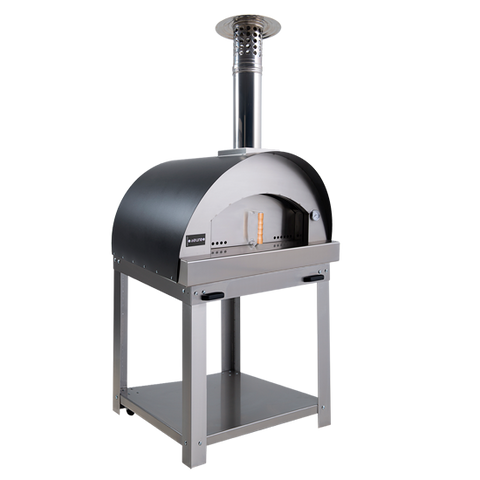 Euro Appliances EPZ60BBS Wood Fired Pizza Oven