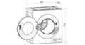 Artusi ACD60A 6Kg Front Loader Dryer