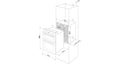 Artusi CAO888X/1 60cm Built-In Double Electric Oven