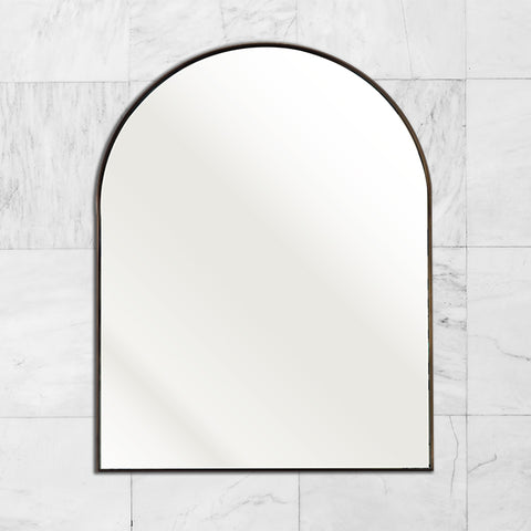 Bespoke Bathware Framed Brushed Brass Mirror