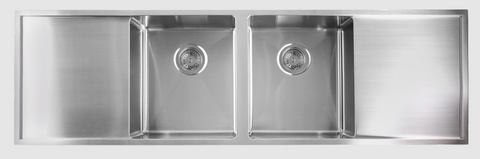 Unique FG14644ARP Piato 1468mm Double Bowl Undermount Sink