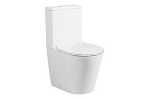 Decina FATSWFR Fabrino Rimless Universal Back-To-Wall Toilet Suite