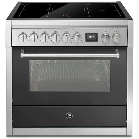 Steel Genesi GQ9S 90cm Upright Cooker with Combi-Steam Oven
