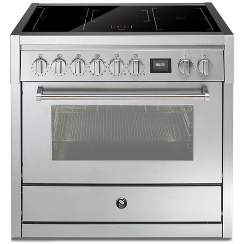 Steel Genesi GQ9S 90cm Upright Cooker with Combi-Steam Oven