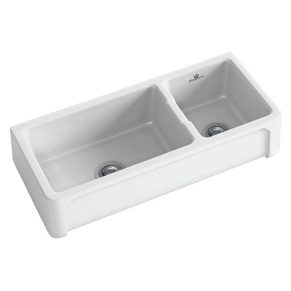 Chambord HENRI-3W 1 & 1/2 Bowl Ceramic Sink