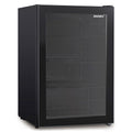 Husky HUS130HDBLK 130L Heated Glass Door Bar Fridge
