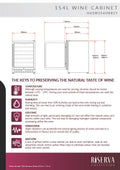 Husky HUSWS54SMBZY Riserva Collection 154L Wine Cabinet