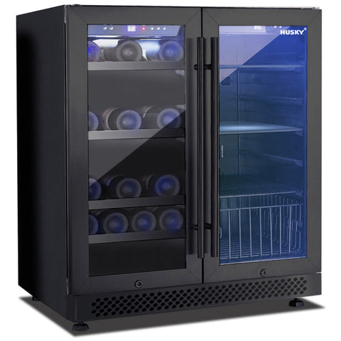 Husky HUSWS66MBZY Riserva Collection 168L Wine Cabinet