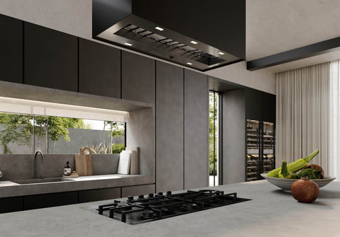 Whispair X7H12S5 Helsinki 120cm Island Mounted Rangehood