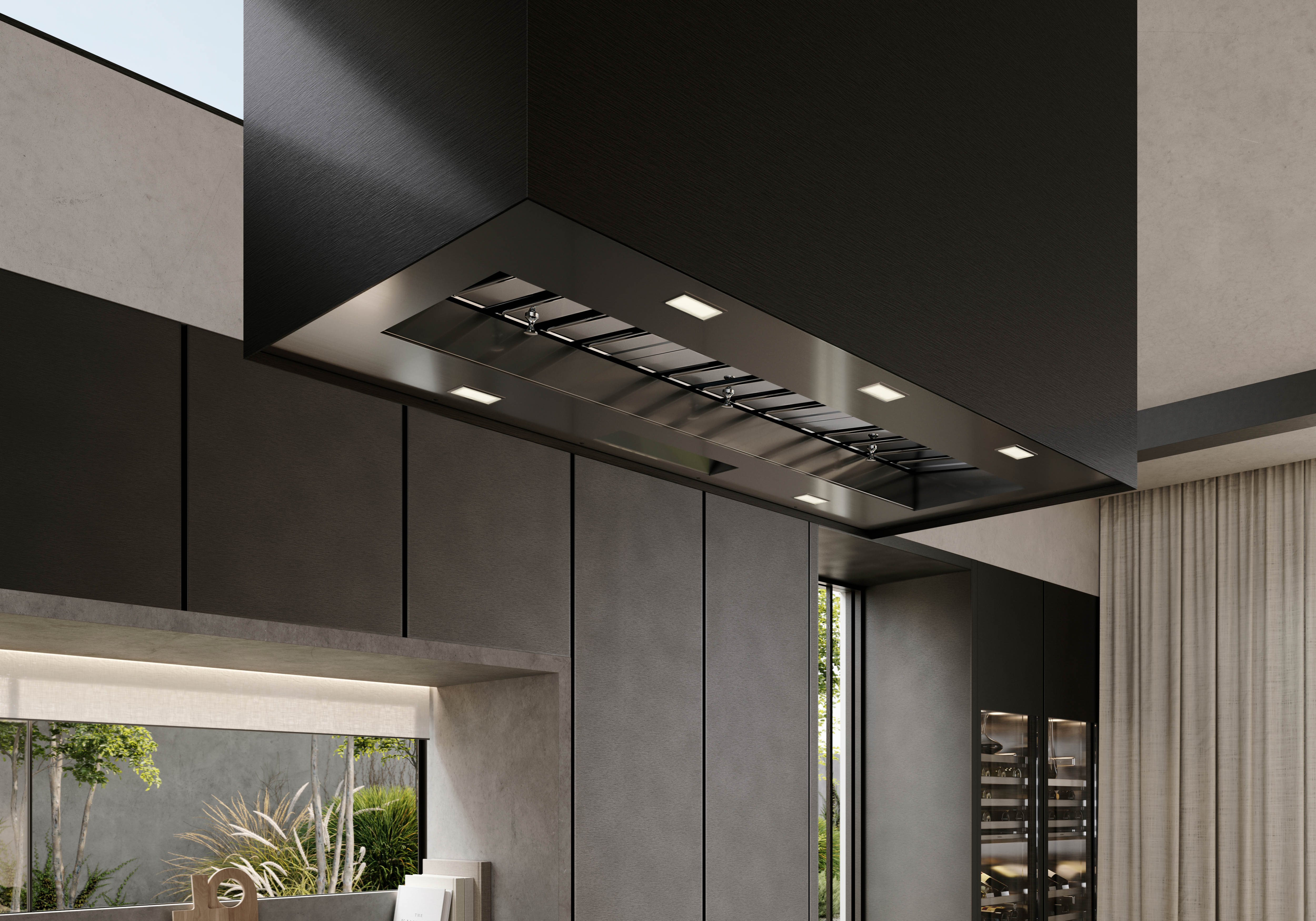 Whispair X7H12S5 Helsinki 120cm Island Mounted Rangehood