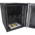 Husky CKK43-262-BK-AU.1 Black Solid Door Bar Fridge