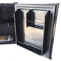 Husky CKK43-262-BK-AU.1 Black Solid Door Bar Fridge
