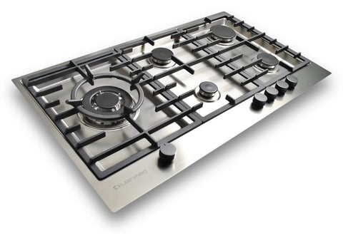 Kleenmaid GCT9030 90cm Stainless Steel Gas Cooktop