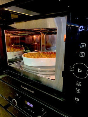 Kleenmaid MWG4512K 25 Litre Built-in Microwave Quartz Grill Oven