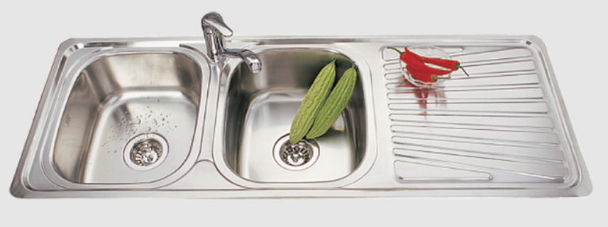 Unique NH-355SF Tandi 1225mm Double Bowl Sink