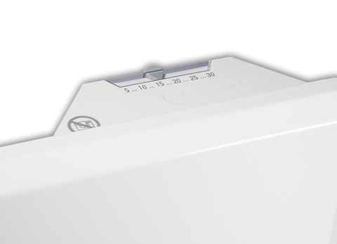 Nobo NTL4S24 2.4kW Nobo Panel Heater with Thermostat & Castors