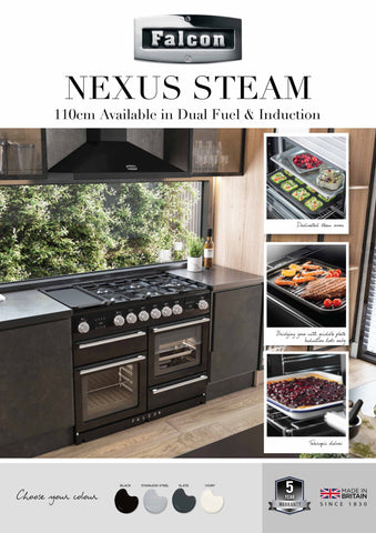 Falcon NEX110SOEI Nexus Steam 110cm Induction Range Cooker