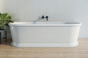 Decina OX1700W Oxford 1700 Back-To-Wall Freestanding Bath