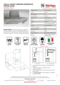 Sirius SL80 BBQ 1200M 1200mm Alfresco BBQ Marine-Grade Rangehood