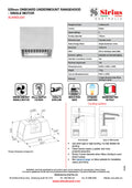 Sirius SL906DL520 Onboard 520mm Undermount Rangehood