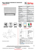 Sirius SL906DL850 Onboard 850mm Undermount Rangehood