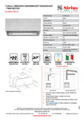Sirius SL906DLTM120 Onboard 1120mm Undermount Rangehood