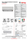 Sirius SL906DLTM150 Onboard 1500mm Undermount Rangehood