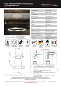 Sirius SLT973 EM Valentina Collection ‘The Halo’ 750∅ Offboard Ceiling Cassette Rangehood
