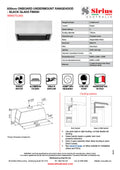 Sirius SM927EL850 Onboard 850mm Undermount Rangehood