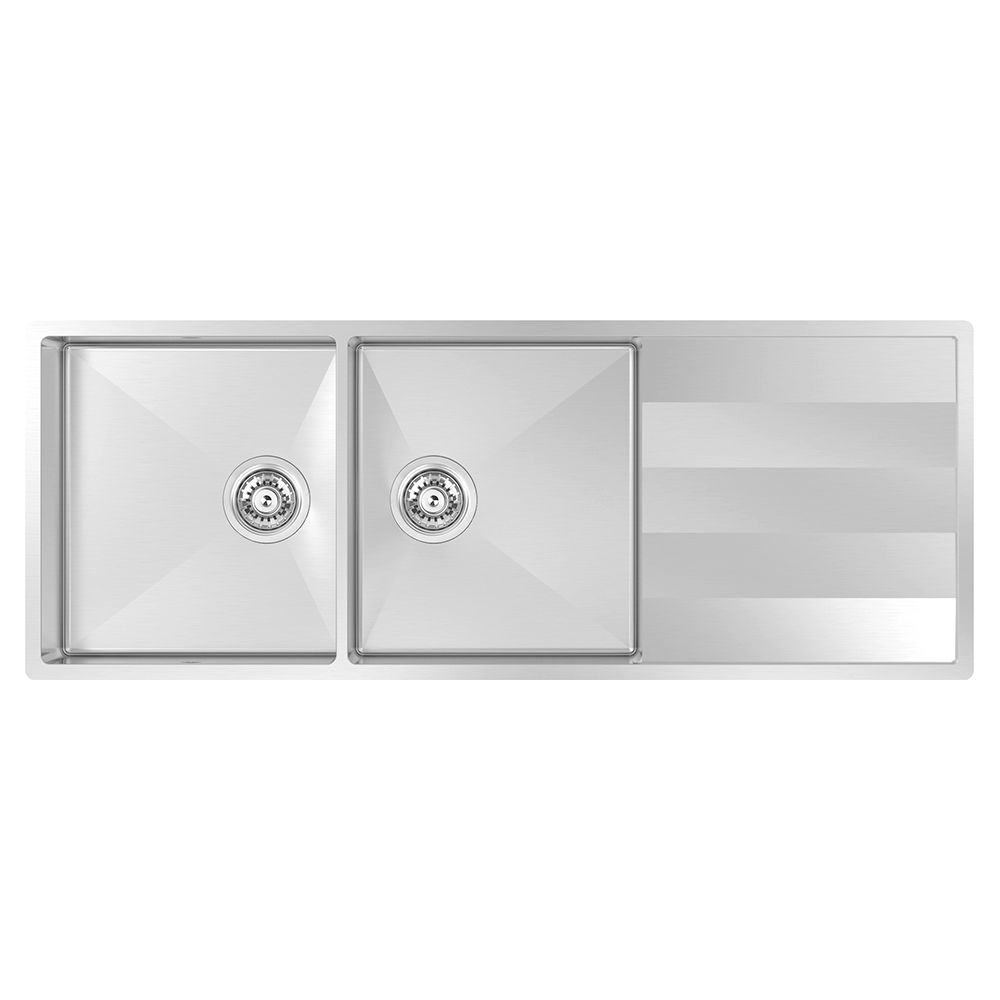 ABEY ST340DU Lugano Double Bowl Stainless Steel Sink