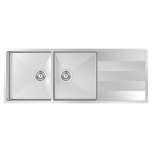 ABEY ST340DU Lugano Double Bowl Stainless Steel Sink