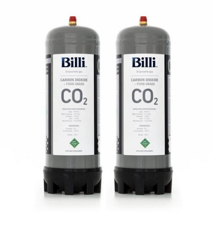 Billi 996912 Sparkling Replacement CO2 Cylinder (2 Pack)