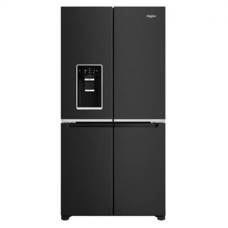 Whirlpool WQ70902TBX Black 592L Four-Door Fridge-Freezer