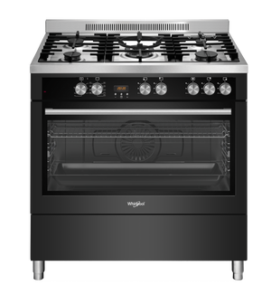 Whirlpool WP90510MFBSSAUS 90cm Freestanding Electric Oven/Gas Hob