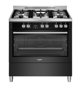 Whirlpool WP90510MFBSSAUS 90cm Freestanding Electric Oven/Gas Hob