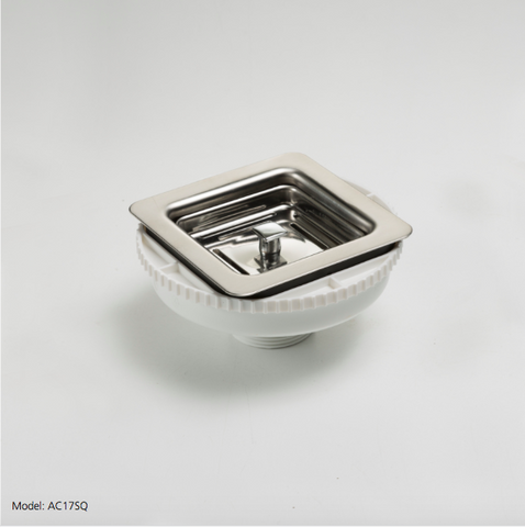 Oliveri AC17SQ Square Basket Waste