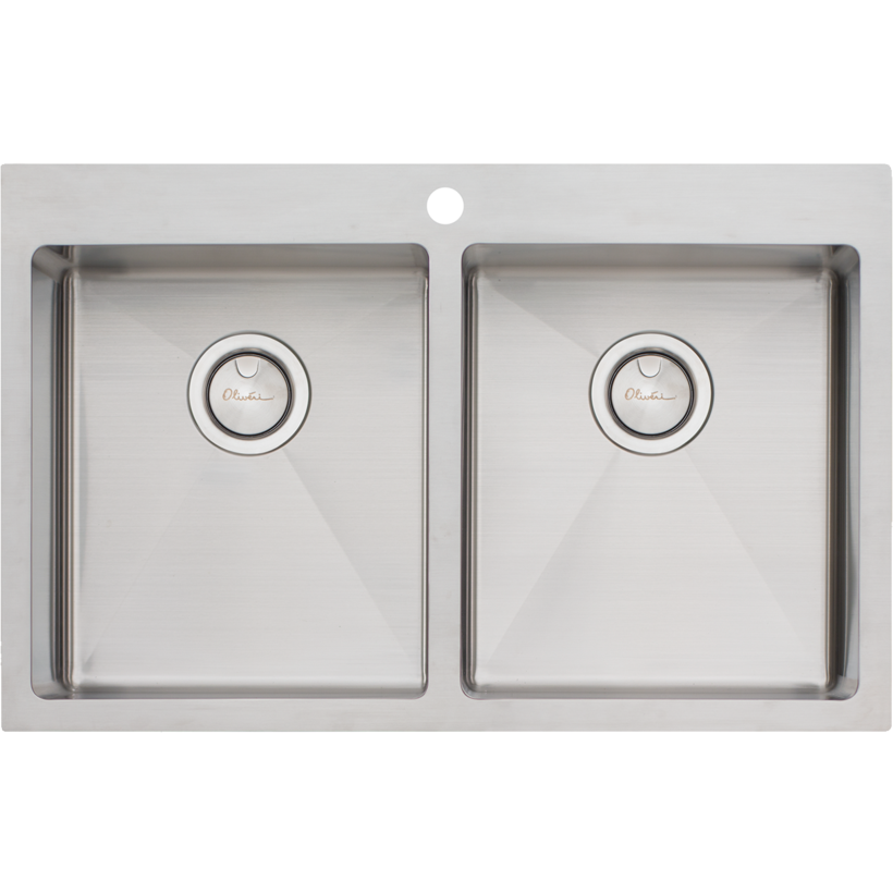 Oliveri AP1464 Apollo Double Bowl Sink