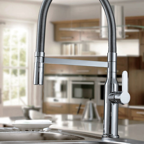 Arcisan AR01264 Kitchen Sink Mixer With Nozzle On Metal Spring