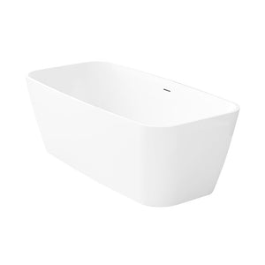 Arcisan EN31300.MW Eneo 1600mm Wide Acrylic Freestanding Bath - Matte White