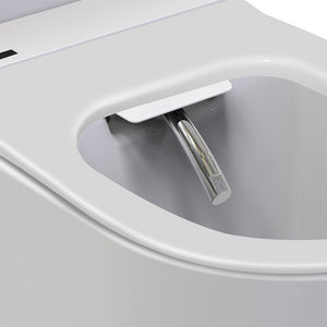 Arcisan NE041315 Neion SQ Wall Hung Intelligent Toilet with Remote & Concealed Cistern with Frame