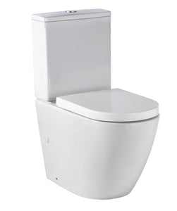 Seima New In Box Clearance STO-304 Arko Wall Faced Toilet with Deluxe Seat